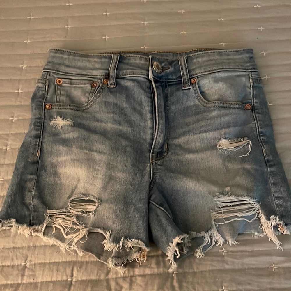 American Eagle hi rise midi